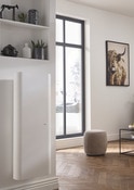 Radiateur électrique à inertie sèche Florya verticale 1 500 W - GoodHome - Brico Dépôt