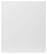 Façade colonne 60cm "STEVIA/DORICE" blanc brillant l. 59.7 x H. 68.7cm - GoodHome - Brico Dépôt