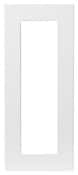 Façade 1 porte vitrée "Stevia" blanc l.29,7 x h.71,5 cm - GoodHome - Brico Dépôt