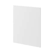 Côté de remplacement bas gauche "Alpinia" blanc l.57 x h.72 x ép.1,8 cm - GoodHome - Brico Dépôt