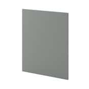 Finition caisson bas gauche Adèle gris mat - L. 57 x H. 72cm - GoodHome - Brico Dépôt