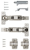 2 charnières 165° pour meuble d'angle bas à fermeture amortie - Brico Dépôt