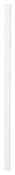 Fileur d'angle haut "ARTEMISIA/FLORIE" blanc mat - H. 71.5cm - GoodHome - Brico Dépôt