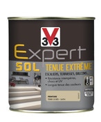 Peinture pour sol extérieur tenue extrême Terre Ocrée 500 ml - V33 - Brico Dépôt