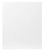 Façade 1 porte "Balsamita" blanc l.59,7 x h.71,5 cm - GoodHome - Brico Dépôt