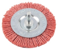 Brosse circulaire en nylon pour jantes 75 mm - Universal - Brico Dépôt