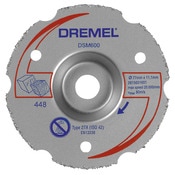 Disque de coupe à ras en carbure "Dremel"  - Dremel - Brico Dépôt