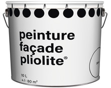 Peinture façade pliolite - Blanc - 10 L - Brico Dépôt