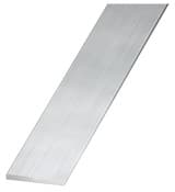 Plat aluminium brut - 25 x 2 mm 1 m Argent - Brico Dépôt