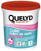 Colle toiles de verre ultra résistant 1kg - Quelyd - Brico Dépôt