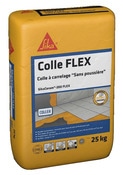 Colle sikaceram-200 flex à carrelage "sans poussière" - sac de 25 kg - Sika - Brico Dépôt