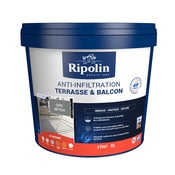 Anti-infiltration terrasse & balcon - Gris - 5L - Ripolin - Brico Dépôt