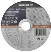 Disque uni à tronçonner le métal - 125 x 1,6 mm - Brico Dépôt