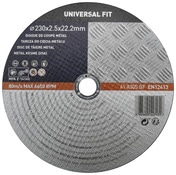 Disque uni à tronçonner le métal - 230 x 2,5 mm - Brico Dépôt