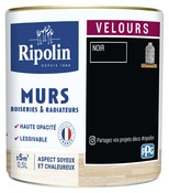 Peinture  intérieur Velours 0,5 L Noir - Ripolin - Brico Dépôt