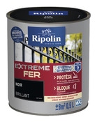 Peinture métal extérieur brillant 0,5 L noir - Ripolin - Brico Dépôt