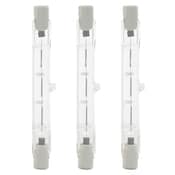 Lot de 3 ampoules halogène R7s 120W - 2270 Lm et 3000K dimmable - Bodner - Brico Dépôt