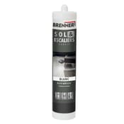 Joint finition parquet blanc 280 ml - Brenner - Brico Dépôt