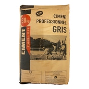 Ciment gris CEM II B-L 32,5 R NF 30 kg - Brico Dépôt