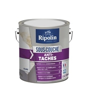 Sous couche anti tâches blanc 2,5 L - Ripolin - Brico Dépôt