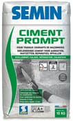 Ciment prompt pour travaux courants - sac de 10 kg - Semin - Brico Dépôt