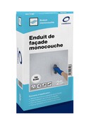 Enduit de façade monocouche ton blanc 25 kg - Brico Dépôt