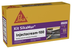 Traitement contre les humidité InjectoCream 100 Kit 20 m² - Sika - Brico Dépôt