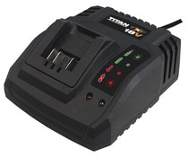 Chargeur 18 V 2,4 Ah - avec indicateur de charge - Titan - Brico Dépôt