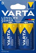 Lot de 2 piles alcalines D/LR20 "LongLife Power" - Varta - Brico Dépôt