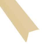 Rive pour bac acier beige Long. 2 m. Certifié CE. - Brico Dépôt