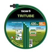 Arroseur souple tritube 15 m - Fitt Compact - Fitt - Brico Dépôt