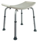 Tabouret de douche - P. 44 cm x H. 42 à 60 cm x l. 51 cm - Brico Dépôt