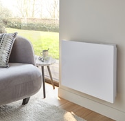 Radiateur céramique à inertie sèche "Meilla" blanc - 1 000 W - Bodner - Brico Dépôt