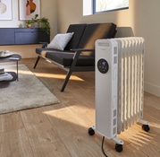 Radiateur bain d'huile avec timer "Pampero" - 2 000 W - Bodner - Brico Dépôt