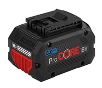 Batterie haute performance ProCORE 18V - 8,0 Ah - Bosch Professional - Brico Dépôt