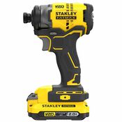 Visseuse à impacts V20 moteur Brushless 170 Nm 18 V + 2 Batteries 2 Ah - Stanley Fatmax - Brico Dépôt