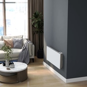 Radiateur céramique à inertie sèche "Meilla" blanc - 1 500 W - Bodner - Brico Dépôt