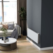 Radiateur céramique à inertie sèche "Meilla" blanc - 2 000 W - Bodner - Brico Dépôt