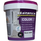Résine colorée blanc cendré pour rénover et relooker les éléments muraux 250 ml - Resinence - Brico Dépôt