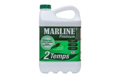 Carburant, mélange alkilat pour moteurs 2 temps - 5 L - Marline - Brico Dépôt