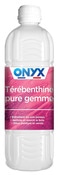 Térébenthine pur gemme Inflammable - 1 L - Onyx - Brico Dépôt