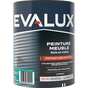 Peinture meuble bois et métal - Base C 1 L - Evalux - Brico Dépôt