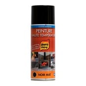 Peinture thermique noire mat - 400 ml - Pyrofeu - Brico Dépôt