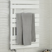 Radiateur sèche-serviettes en échelle à barre plate 379 W 92 x 55 cm - Blyss - Brico Dépôt