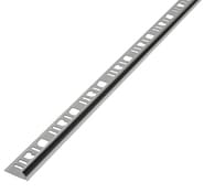 Profilé un quart de rond extérieur aluminium chromé mat 6 mm - Diall - Brico Dépôt