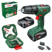 Perçeuse-visseuse Easyimpact 18 V-40 + 34 accessoires - Bosch - Brico Dépôt