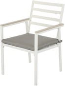 Fauteuil en aluminium "Polywood Azalis" - Blooma - Brico Dépôt