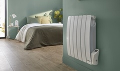 Radiateur galbé à inertie fluide "Vlada" - 1 800 W - Bodner - Brico Dépôt