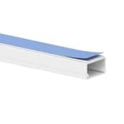 Moulure adhésive blanc 10 x 22 mm - L. 2 m - GGK - Brico Dépôt