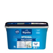 Peinture murs et plafonds intérieur mat 5 L blanc - Ripolin - Brico Dépôt